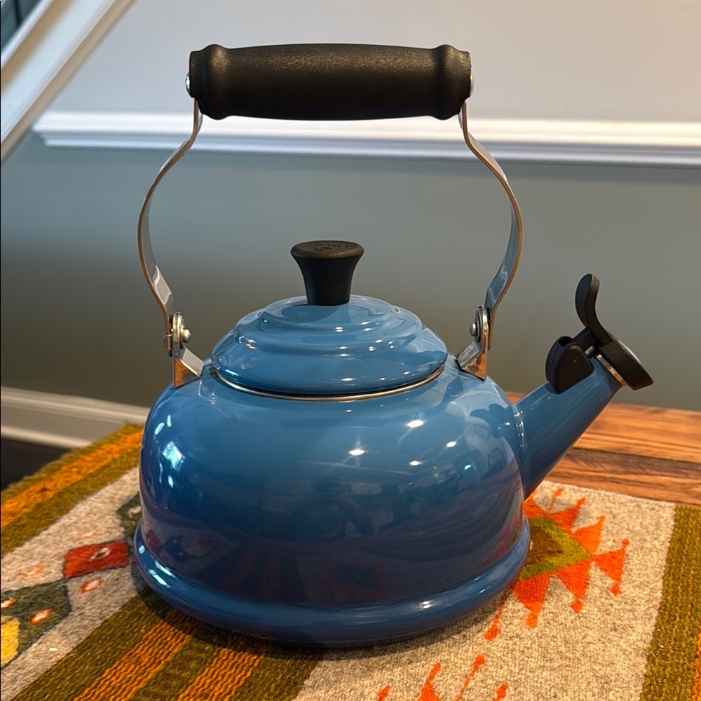Le Creuset Blue Tea Kettle